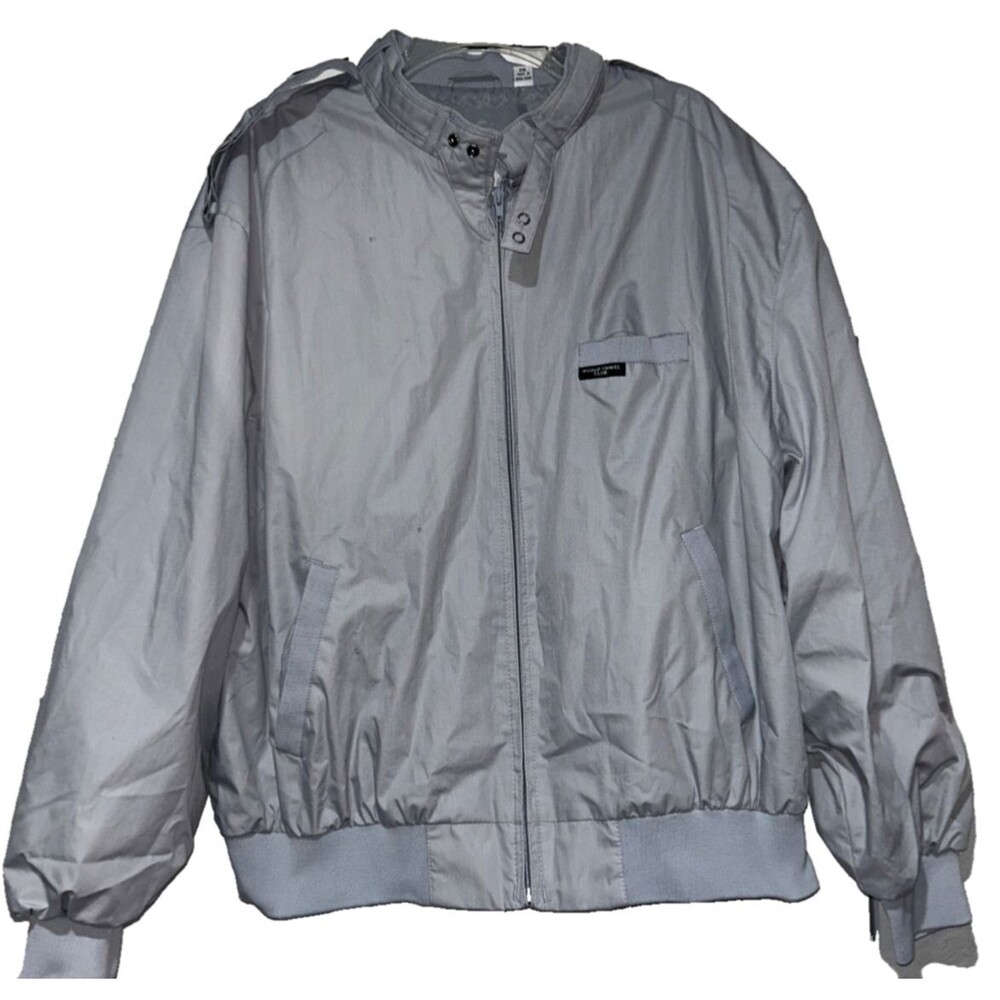 World Travel Club Men’s 90s Vintage Windbreaker Jacket size XXL Old Money